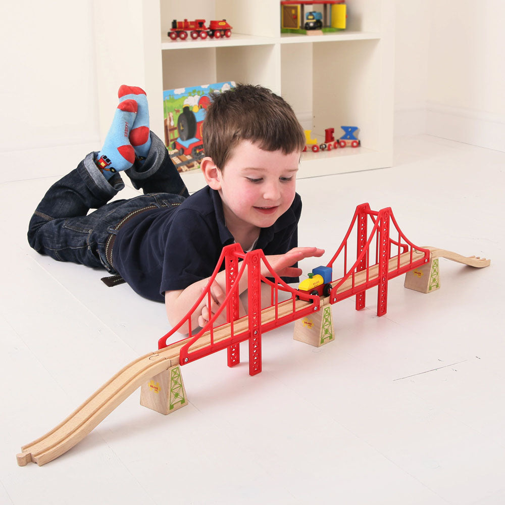 Bigjigs Toys BJT136 Double Suspension Bridge