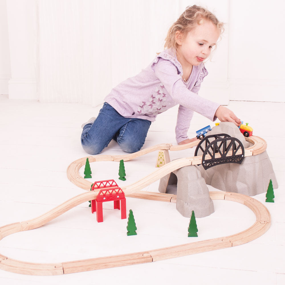 Bigjigs Toys BJT139 Rocky Mountain Expansion Pack