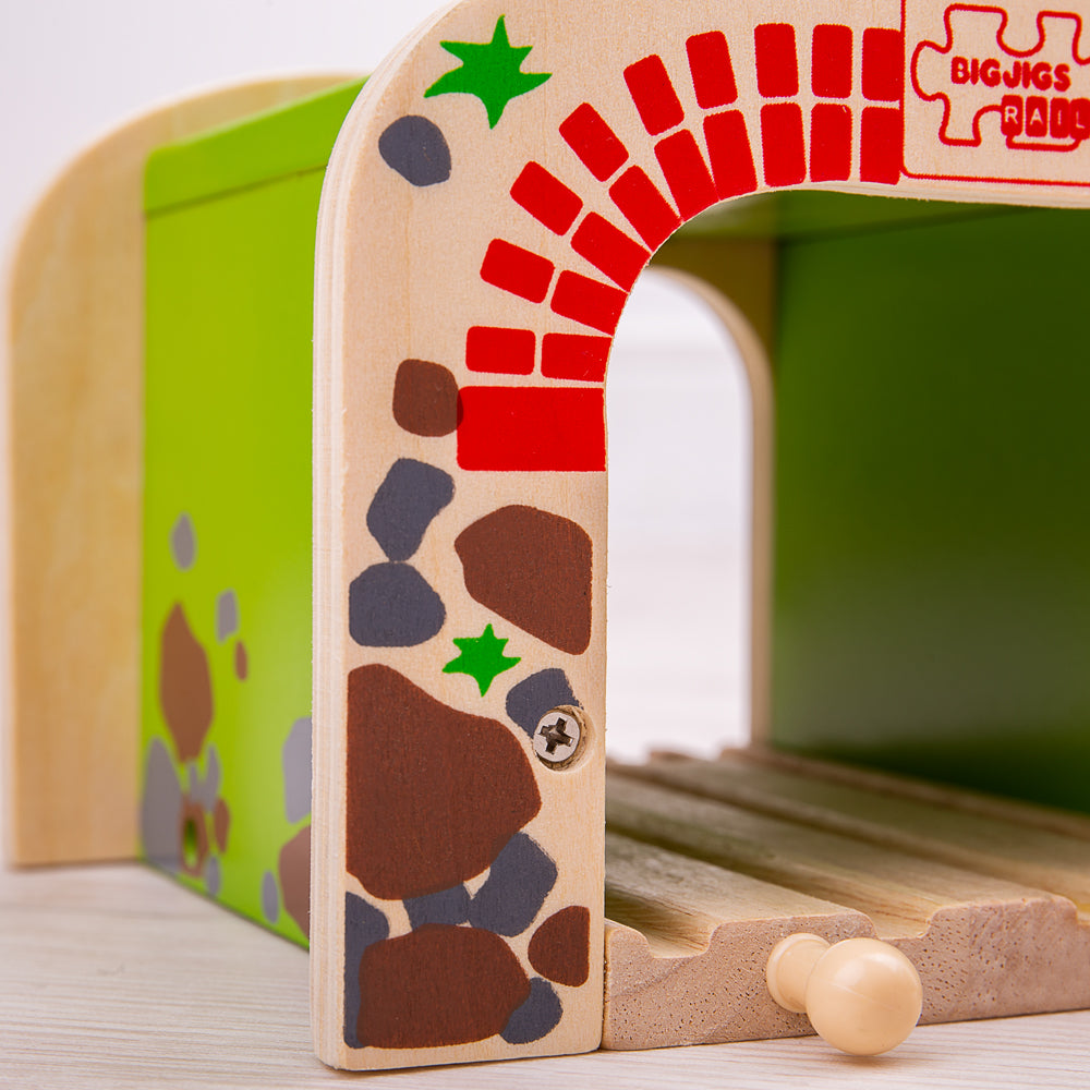 Bigjigs Toys BJT172 Double Tunnel