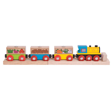 Bigjigs Toys BJT180 Fruit and Veg Train