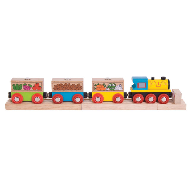 Bigjigs Toys BJT180 Fruit and Veg Train