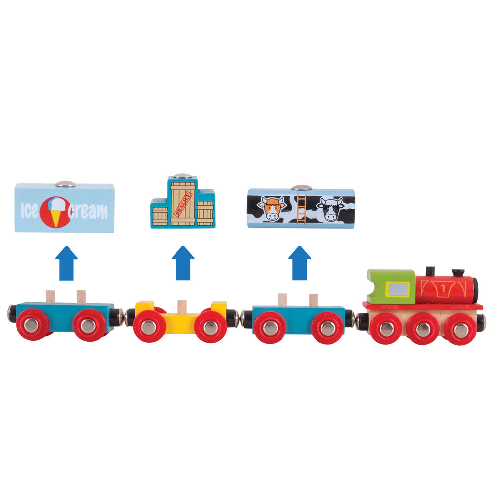 Bigjigs Toys BJT181 Goods Train