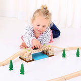 Bigjigs Toys BJT220 Clickety Clack Bridge