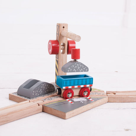 Bigjigs Toys BJT253 Gravel Crane