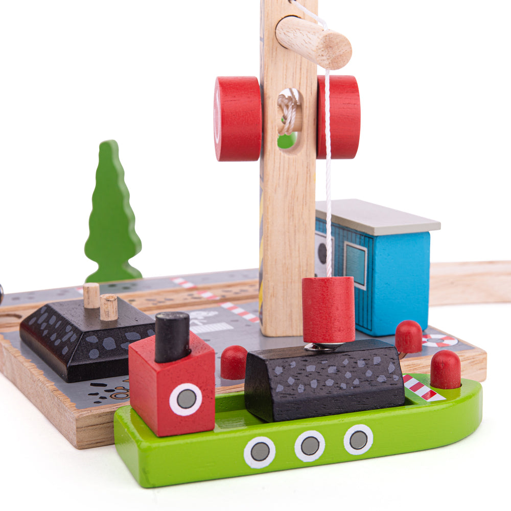 Bigjigs Toys BJT257 Coal Canal Docks