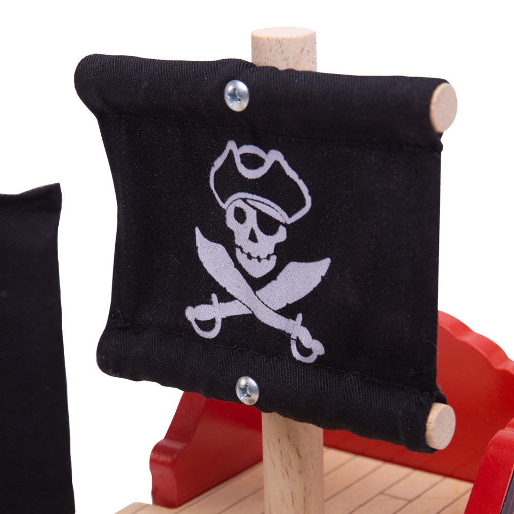 Bigjigs Toys BJT258 Pirate Galleon