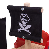 Bigjigs Toys BJT258 Pirate Galleon