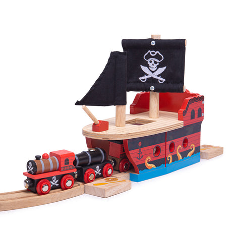 Bigjigs Toys BJT258 Pirate Galleon