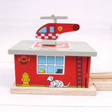 Bigjigs Toys BJT262 Firestation Shed