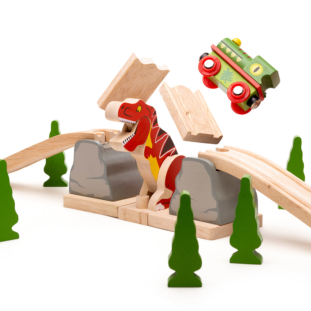 Fairy Figure of Eight | Pink Wooden Train Set | Bigjigs Rail