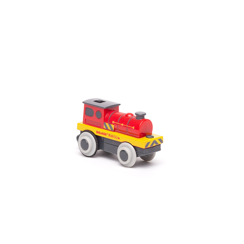 Bigjigs Toys RTBJT309 Battery Operated Mighty Red Loco