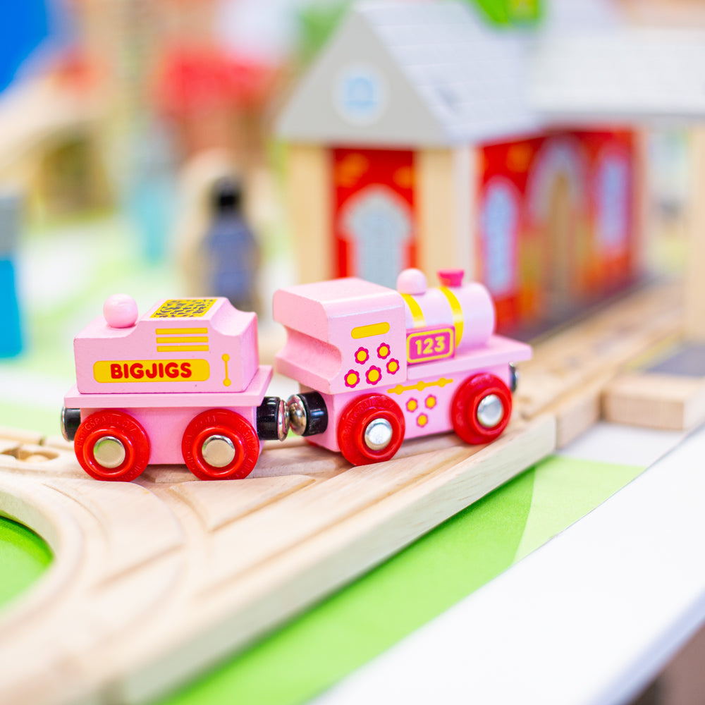 Fairy Train Sets | Pink Train Sets | Bigjigs Rail – BigjigsRail.com