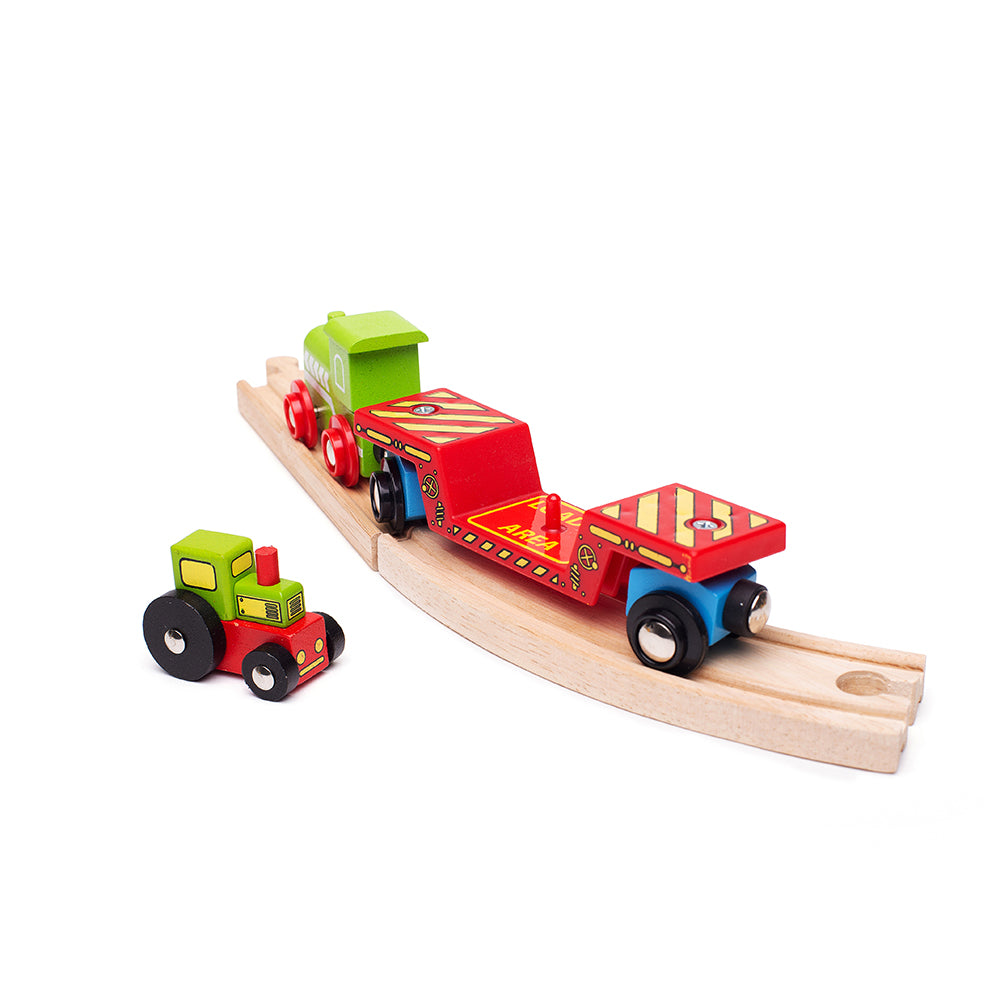 Bigjigs Toys RTBJT413 Tractor Low Loader