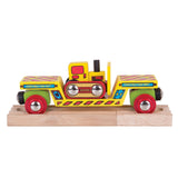 Bigjigs Toys RTBJT415 Bulldozer Low Loader