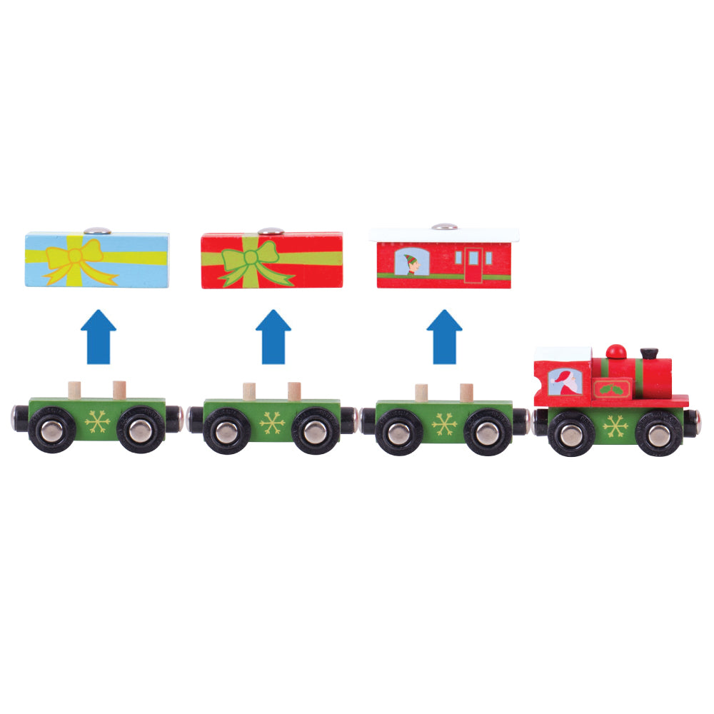 Bigjigs Toys BJT467 Christmas Train