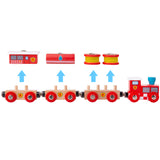 Bigjigs Toys BJT474 Fire and Rescue Train