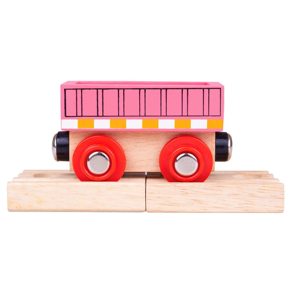 Bigjigs Toys RTBJT484 Pink Wagon