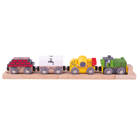 Bigjigs Toys BJT497 Construction Train