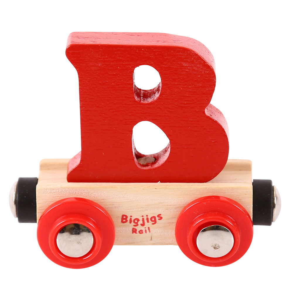 Rail Name Letters and Numbers B Red