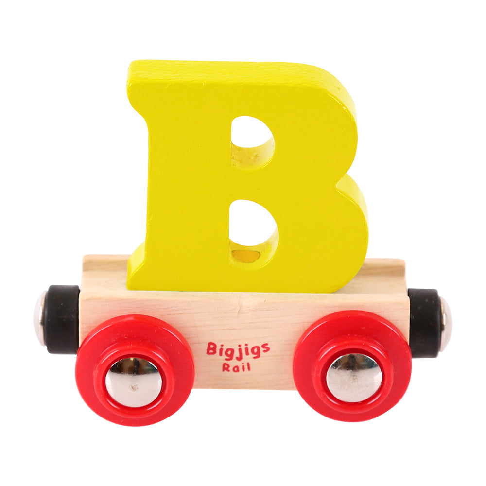 Rail Name Letters and Numbers B Yellow