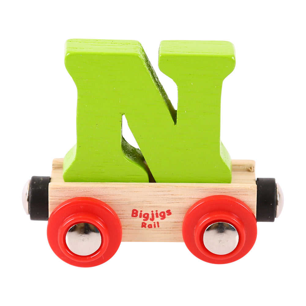Rail Name Letters and Numbers N Green