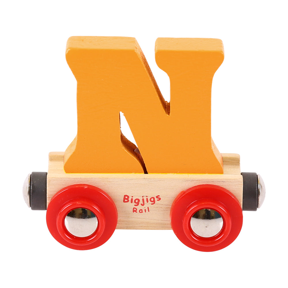 Rail Name Letters and Numbers N Orange
