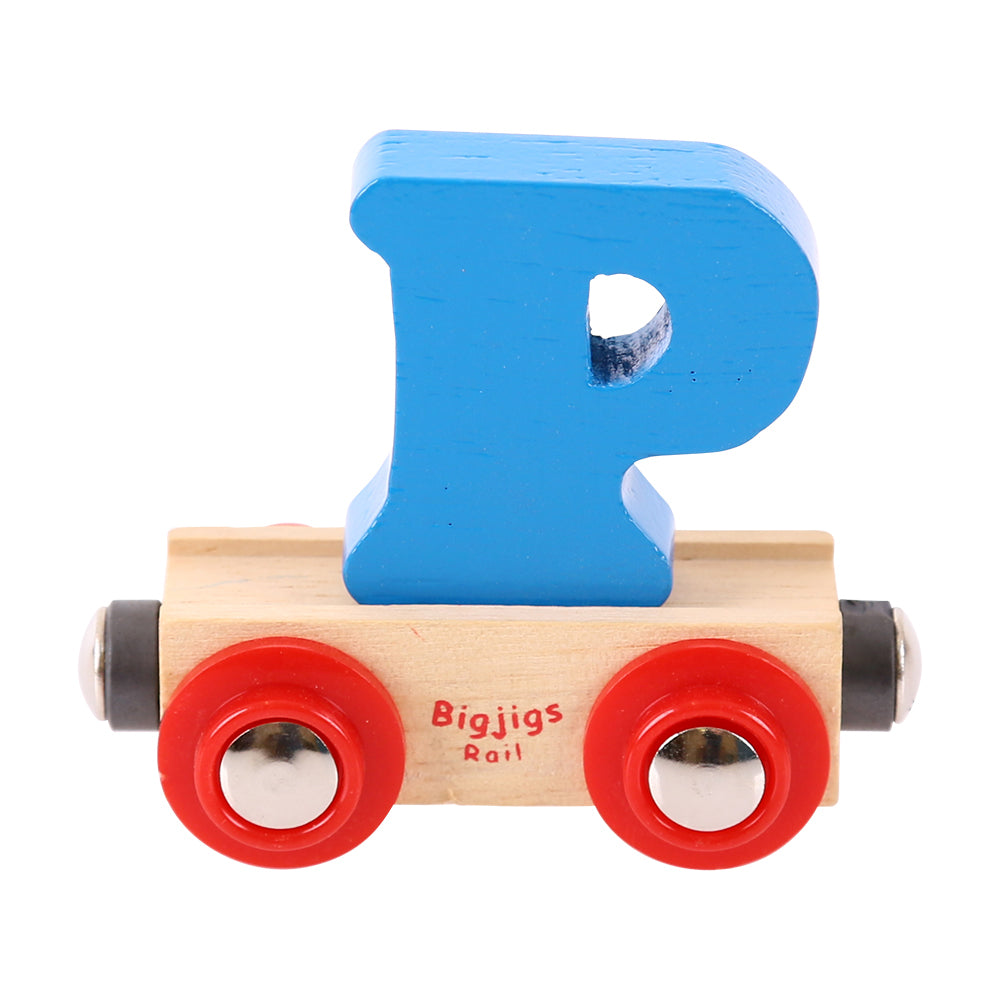 Rail Name Letters and Numbers P Blue