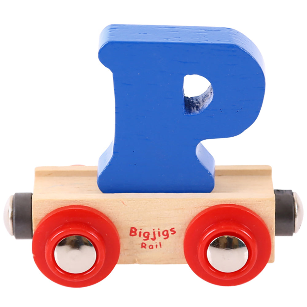 Rail Name Letters and Numbers P Dark Blue