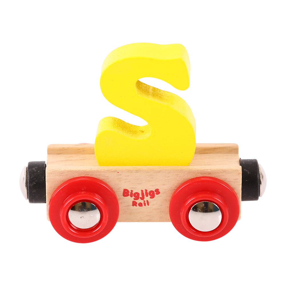 Rail Name Letters and Numbers S Yellow