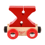 Rail Name Letters and Numbers X Dark Red
