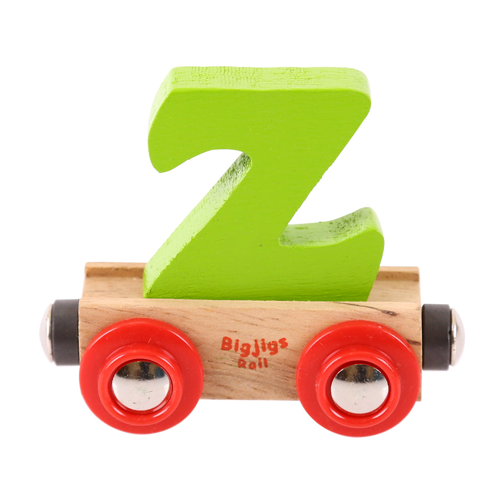 Rail Name Letters and Numbers Z Green