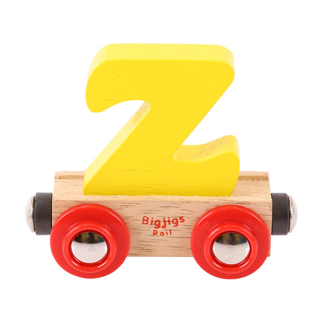 Rail Name Letters and Numbers Z Yellow